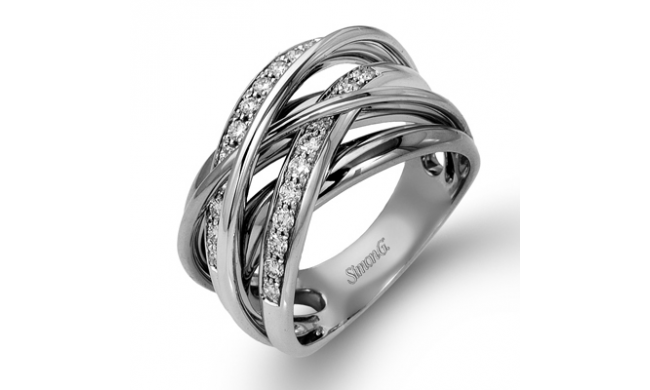 Simon G. Right Hand Ring Platinum (White) 0.36 ct Diamond - MR1858-PT