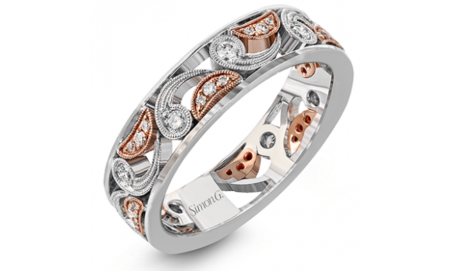 Simon G. Right Hand Ring 18k Gold (Rose, White) 0.3 ct Diamond - MR2633-18K