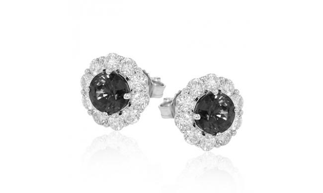 Simon G. Color Earring 18k Gold (White) 1.17 ct Diamond - ME2077-18K