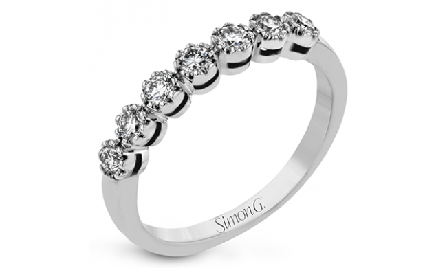 Simon G. Right Hand Ring 18k Gold (White) 0.37 ct Diamond - LR2276-18K