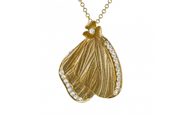 Simon G. Pendant 18k Gold (Yellow) 0.18 ct Diamond - DP269-Y-18K