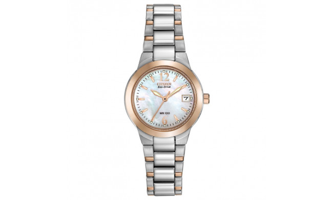 CITIZEN Eco-Drive Quartz Classic Ladies Watch Stainless Steel - EW1676-52D