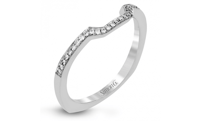 Simon G. Right Hand Ring 18k Gold (White) 0.1 ct Diamond - MR2638-18KW