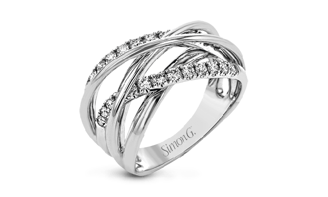 Simon G. Right Hand Ring Platinum (White) 0.48 ct Diamond - MR1854-PT