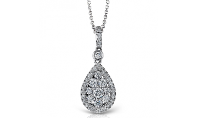 Simon G. Pendant Platinum (White) 0.55 ct Diamond - LP4247-PT