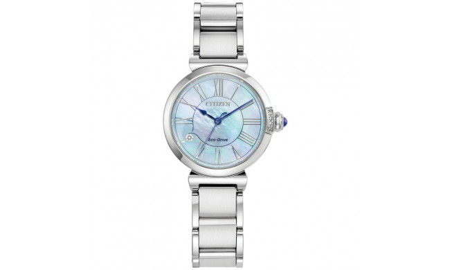 CITIZEN Eco-Drive Dress/Classic Eco Bianca Ladies Stainless Steel - EM1060-52N