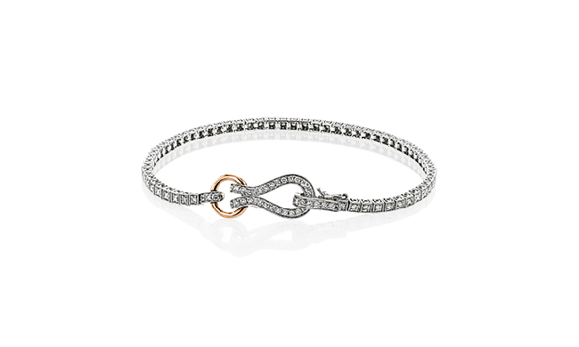 Simon G. Bracelet 18k Gold (Rose, White) 1 ct Diamond - MB1721-R-18K