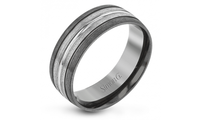 Simon G. Men Ring Platinum (White) - LG190-PT