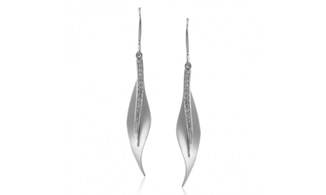 Simon G. Earring Platinum (White) 0.13 ct Diamond - DE117-R-PT