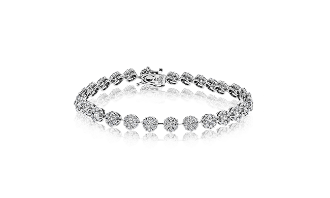 Simon G. Bracelet 18k Gold (White) 3.78 ct Diamond - LB2193-18K