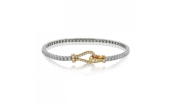 Simon G. Bracelet 18k Gold (White, Yellow) 1 ct Diamond - MB1733-Y-18K