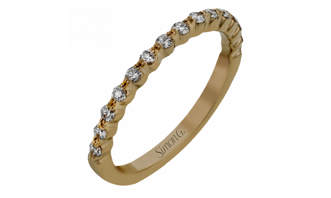 Simon G. Right Hand Ring 18k Gold (Rose) 0.2 ct Diamond - PR118-R-HF-18K