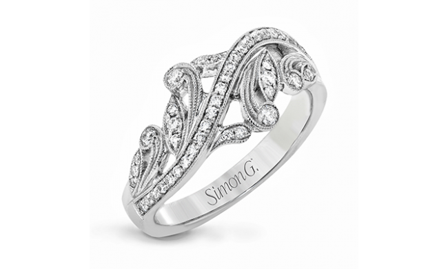 Simon G. Right Hand Ring 18k Gold (White) 0.28 ct Diamond - TR645-18K