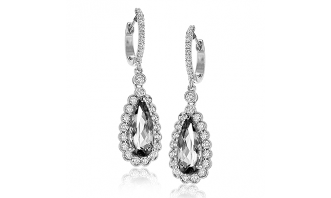 Simon G. Color Earring 18k Gold (White) 0.77 ct Diamond - ME1757-A-18K