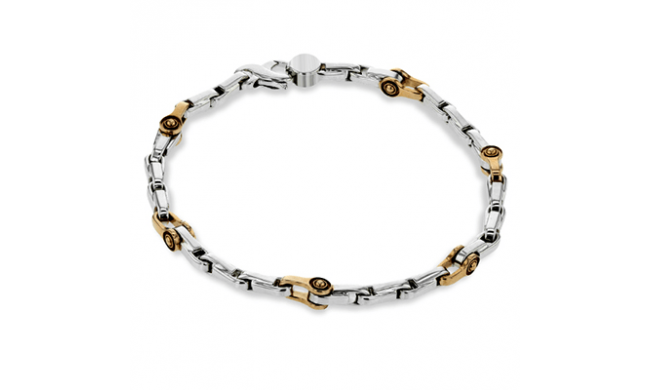 Simon G. Gent Bracelet 18k Gold (Rose, White) - LB2163-18K