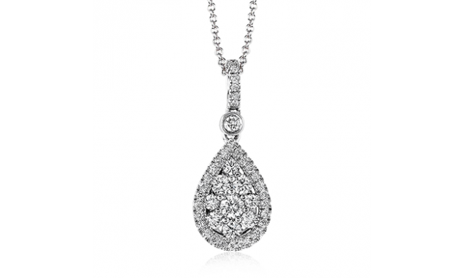 Simon G. Pendant 18k Gold (White) 0.55 ct Diamond - LP4247-18K