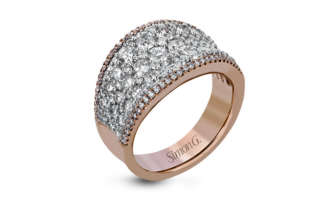 Simon G. 18k White Gold Diamond Ring - MR2619