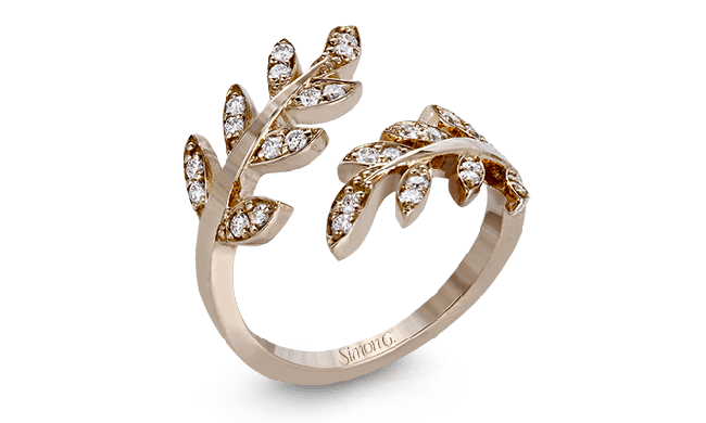 Simon G. Right Hand Ring 18k Gold (Rose) 0.21 ct Diamond - LP2309-A-18K