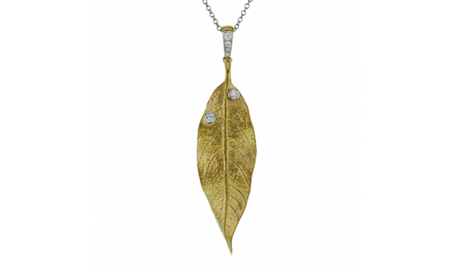 Simon G. Pendant 18k Gold (White, Yellow) 0.09 ct Diamond - LP2394-18K