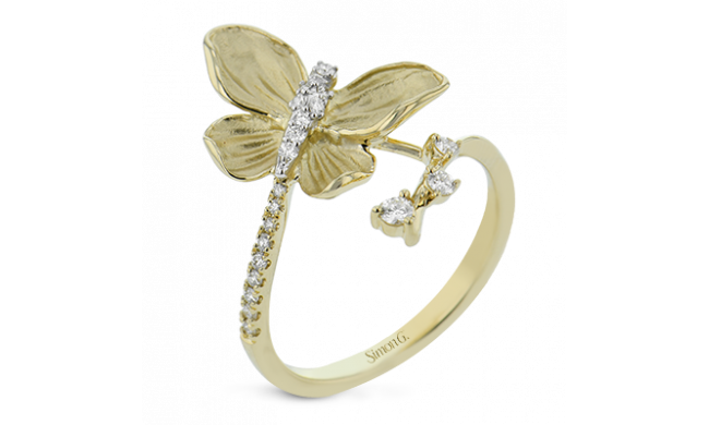 Simon G. Right Hand Ring 18k Gold (Yellow) 0.2 ct Diamond - LR2767-18K