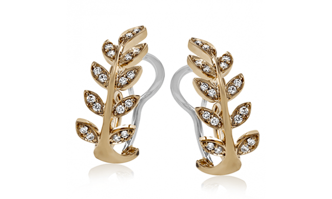 Simon G. Earring 18k Gold (Rose) 0.25 ct Diamond - LE2309-18K