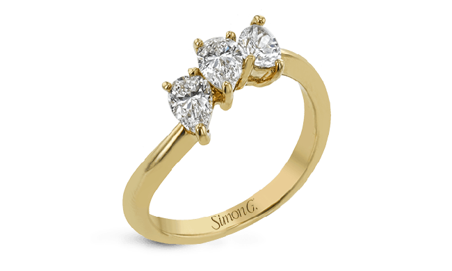 Simon G. Right Hand Ring 18k Gold (Yellow) 0.91 ct Diamond - LR4774-18K