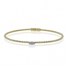 Simon G. Bangle 18k Gold (White, Yellow) - LB2341-Y-18K2T