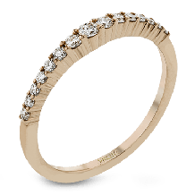 Simon G. Right Hand Ring 18k Gold (Rose) 0.26 ct Diamond - LR1163-R-18K