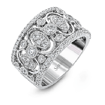 Simon G. Right Hand Ring Platinum (White) 1.05 ct Diamond - LP2040-PT