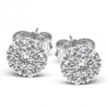 Simon G. Earring Platinum (White) 0.6 ct Diamond - NGE102-PT