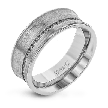 Simon G. Men Ring Platinum (White) 0.45 ct Diamond - LL171-PT