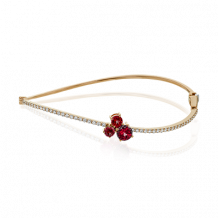 Simon G. Bangle 18k Gold (Rose) 1.03 ct Spinel - LB2230-R-18K