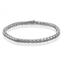 Simon G. Gent Bracelet 14k Gold (White) 0.32 ct Diamond - LB2286-14K