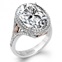Simon G. Color Ring Platinum (White) 0.71 ct Diamond - MR2717-PT