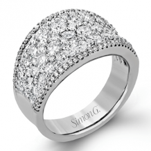 Simon G. Right Hand Ring 18k Gold (White) 2.3 ct Diamond - MR2619-18K