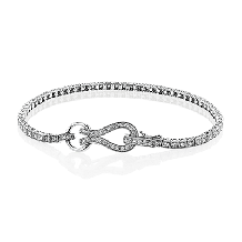 Simon G. Bracelet 18k Gold (White) 1 ct Diamond - MB1721-18K