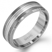 Simon G Men Ring Platinum (White) - LP2189-PT