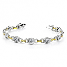 Simon G. Color Bracelet 18k Gold (White, Yellow) 2.07 ct Diamond - MB1429-18K