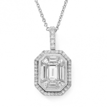 Simon G. Pendant 18k Gold (White) 1.16 ct Diamond - TP159-18K