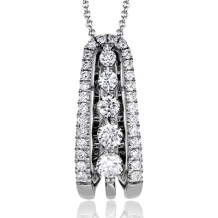 Simon G. Pendant Platinum (White) 0.6 ct Diamond - MP1795-PT