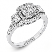 Simon G. Right Hand Ring 18k Gold (White) 1.14 ct Diamond - MR2824-18K