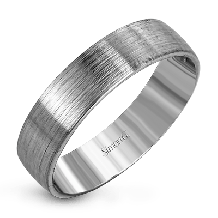 Simon G. Men Ring Platinum (White) - LG149-PT