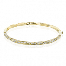 Simon G. Bangle 18k Gold (Yellow) 1.66 ct Diamond - LB2326-Y-18K