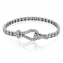 Simon G. Bracelet 18k Gold (White) 2 ct Diamond - MB1734-A-18KW