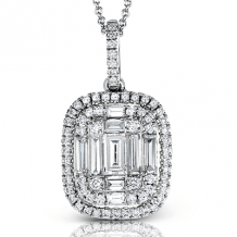 Simon G. Pendant 18k Gold (White) 0.57 ct Diamond - LP4317-18K