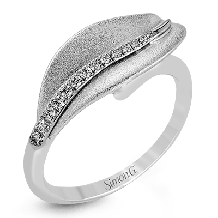Simon G. Right Hand Ring 18k Gold (White) 0.09 ct Diamond - DR246-18K