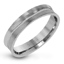 Simon G. Men Ring Platinum (White) - LG164-PT