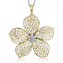 Simon G. Pendant 18k Gold (White, Yellow) 0.31 ct Diamond - LP4771-18K