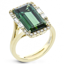 Simon G. Color Ring 18k Gold (Yellow) 6.48 ct Tourmaline 0.45 ct Diamond - LR2959-18K