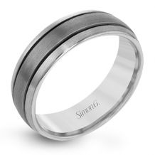 Simon G Men Ring Platinum (White) - LP2192-PT